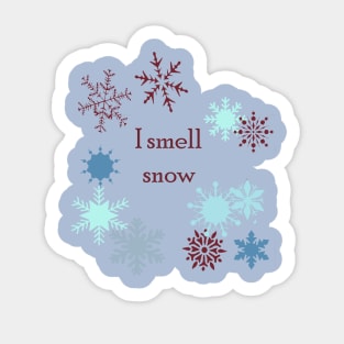 I smell snow - Gilmore Girls Sticker